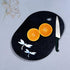 Black Chopping Board with Mother of Pearl Inlay